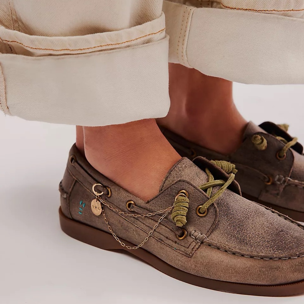 NIB Bed Stu For Free People Overboard Boat Shoes Size 8.5 - Picture 3 of 8
